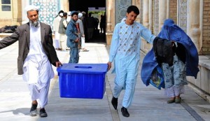 انتخابات ریاست جمهوری در افغانستان آغاز شد + عکس