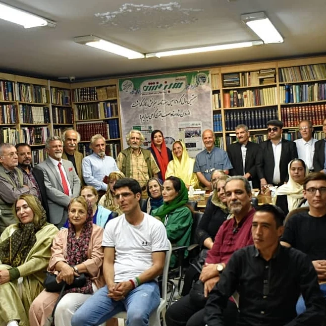 هفتمین سال‌گرد سبزمنش و بزرگداشتِ واصف باختری در تهران